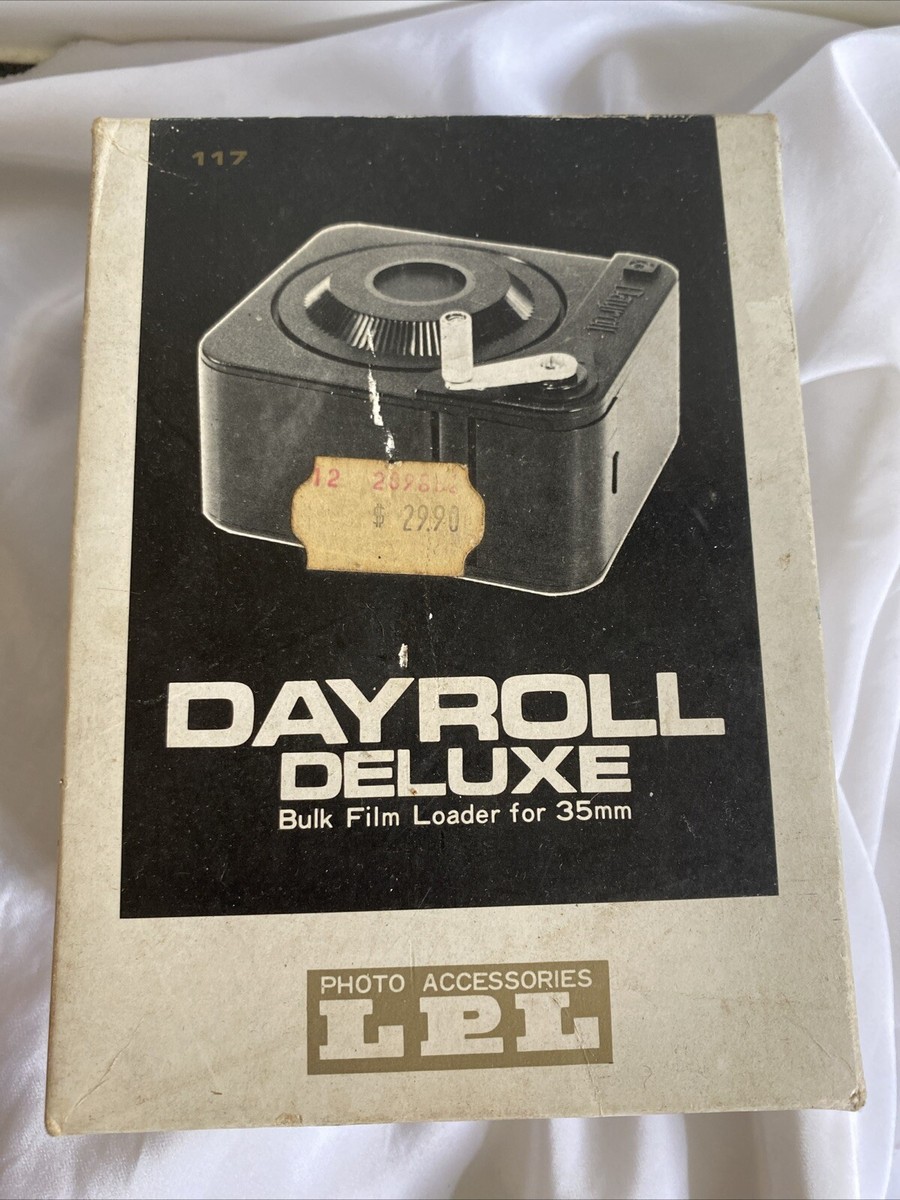 LPL Dayroll Deluxe Bulk Film Loader for 35mm W/Box & Gelatin