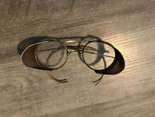VTG Sellstrom Steampunk Safety Glasses Clear Lenses Screen Shields
