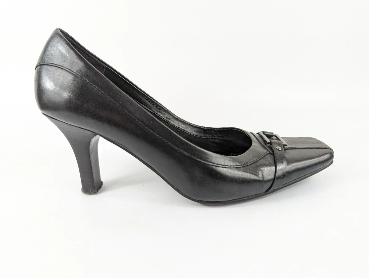 Clarks black hotsell high heels
