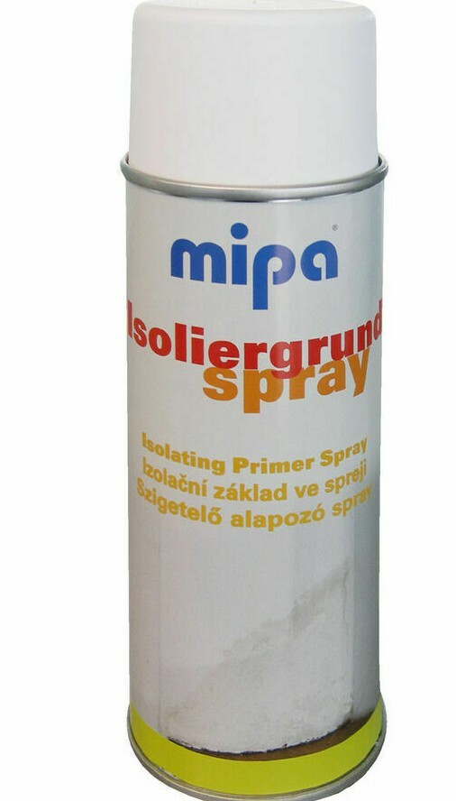 MIPA Isoliergrund-Spray 400 Ml – Schnell Trocknende Grundierung Für Polystyrol, überlackierbar