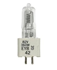 GE Quartzline EYB Lamp 82V 360W Projection Bulb General Electric