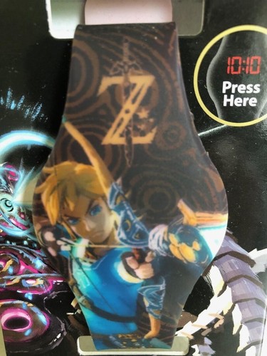 Legend of Zelda Watch "Breath of the Wild" RARE ITEM! NEW - Picture 2 of 3