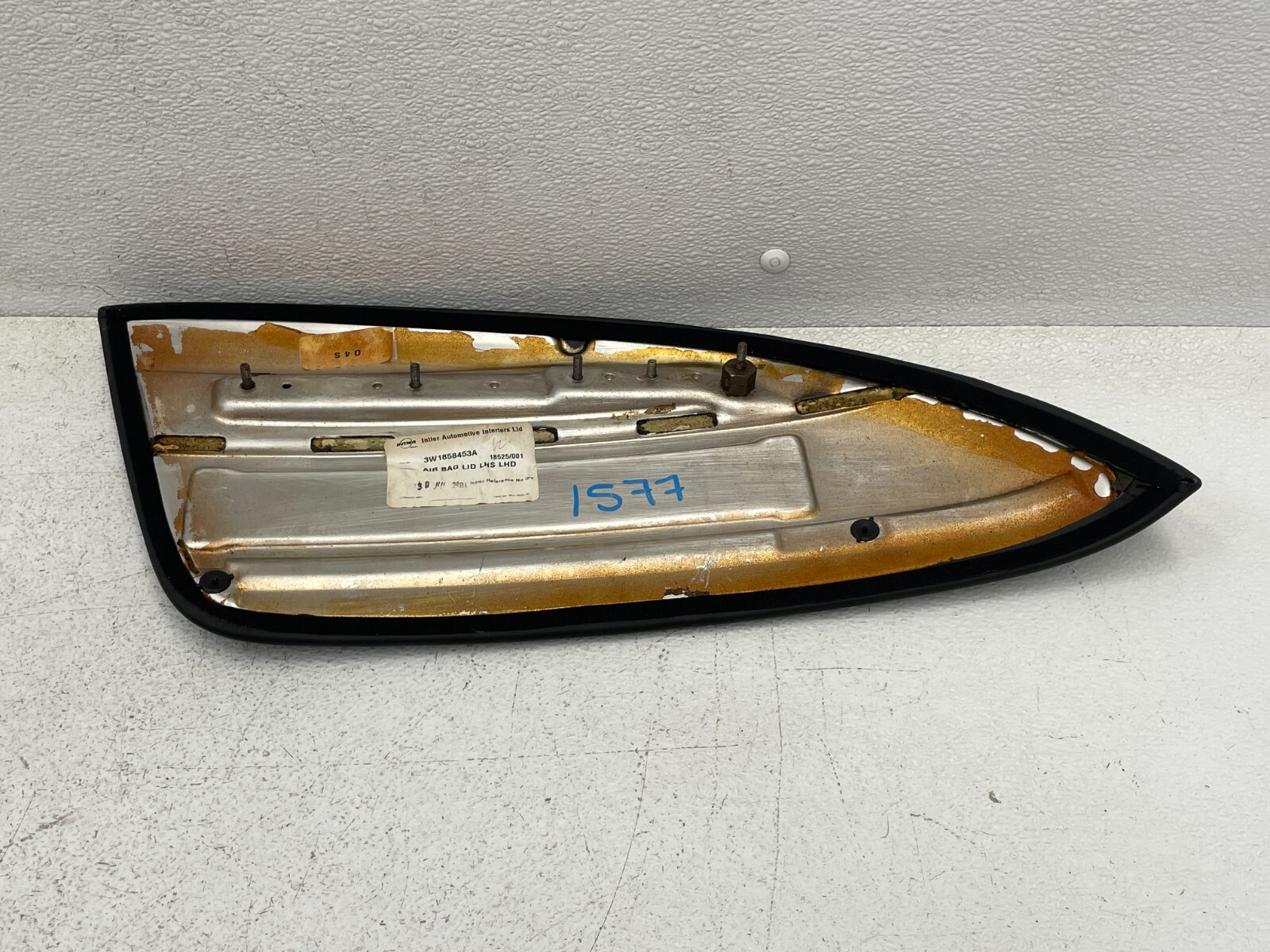 2003-2007 Bentley Continental GT Left Upper Dash Trim Cover Panel Black 1577 OEM