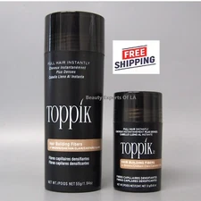 DUO Toppik Light Brown Giant Size 55gr / 1.94oz & Lt. Brown Regular 12gr/0.42oz