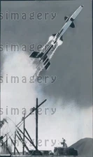 1956 US Military Supersonic Guided Missile The Talos Launched Press Photo