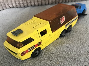 matchbox k7 racing car transporter