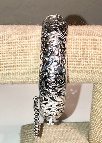Brazalete Silpada B1829 Forever Impresionante Filigrana Plata Esterlina 925 - Imagen 3 de 12