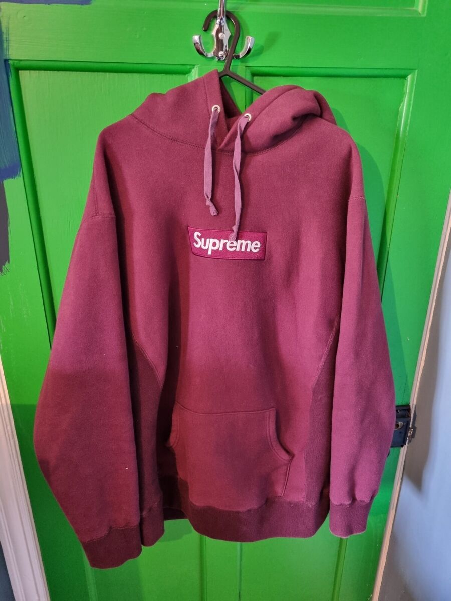 Supreme Box Logo Hoodie Burgundy FW11 XLarge | eBay Supreme Box Logo Hoodie Burgundy FW11 XLarge | eBay