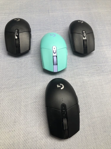LOT OF 4X Logitech G305 LIGHTSPEED Wireless Gaming Mouse/W DONGLE
