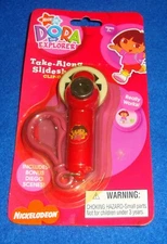 Dora the Explorer Take Along Slide Show Clip On Basic Fun MIB Rare