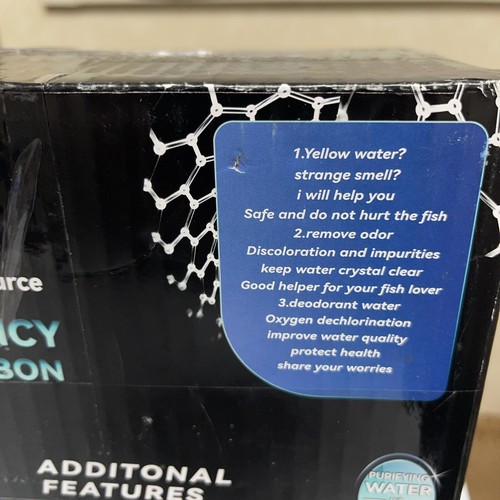 BN High Efficiency Activated Carbon Inserts box of 40 Aquarium - Picture 2 of 7