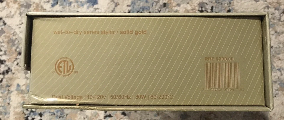 Plancha de pelo serie Gold para cabello húmedo y seco ☼ Foto 4 de 4