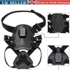 For Go Pro HD Camera Adjustable dogs Pets Harness Back & Chest Belt Mount New