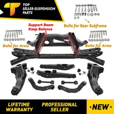 FOR JEEP PATRIOT 07-17 2WD FWD NEW Rear Suspension REPAIR KITS+SUBFRAME+BOLTS