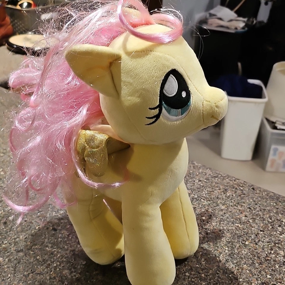 Retirado Build A Bear My Little Pony Amarillo Fluttershy Peluche BABW 2013 Foto 2 de 4