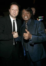 James Brown guest at Universal Music Group 2005 Post GRAMMY Party - Old Photo