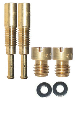 KVF650 Jet Kit BASIC Stage 2 Prairie 650 05-13 Carb ATV Pilots 42 Mains 142/148