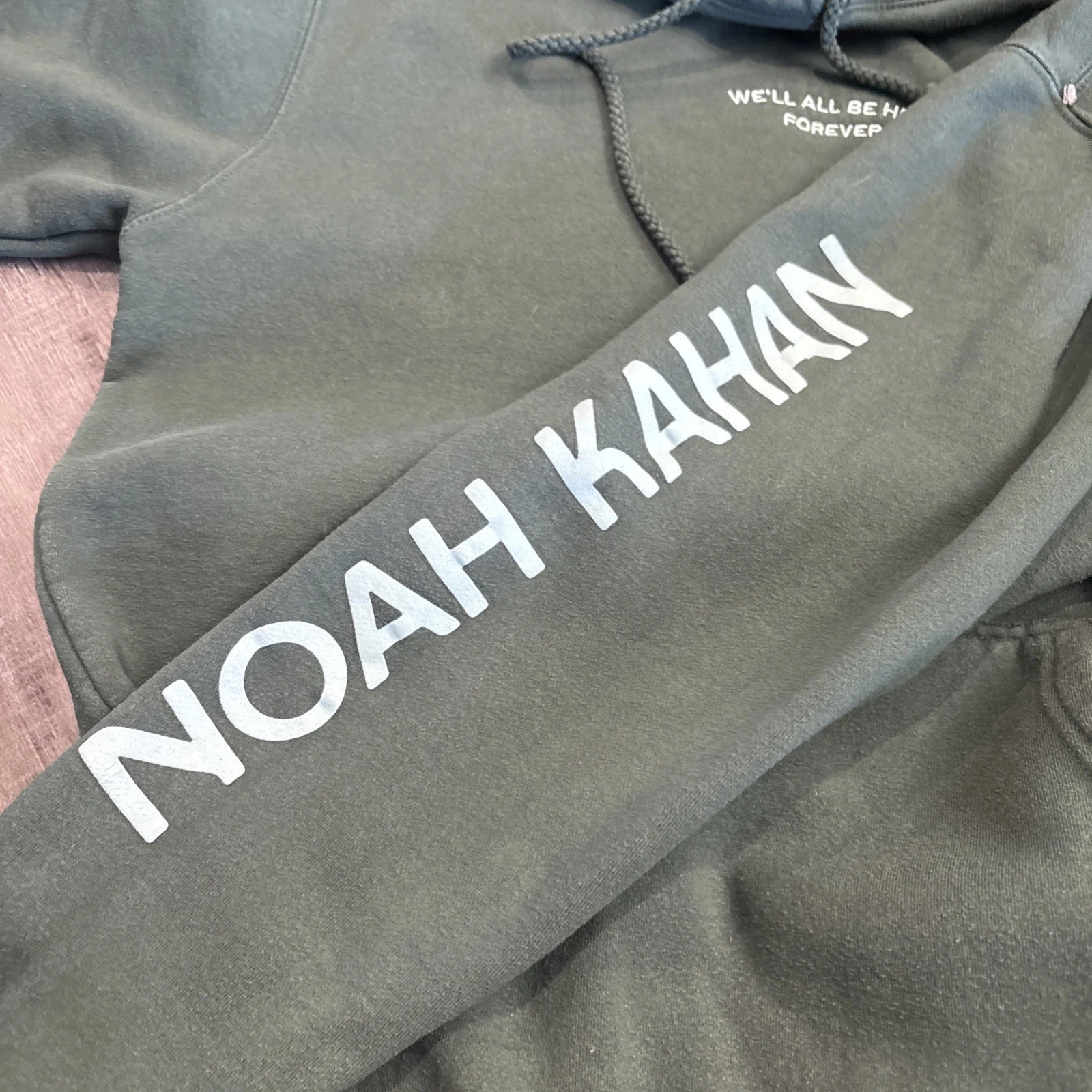 Noah Kahan Hoodie Mens Graphic Pullover Band We'll All Be Here