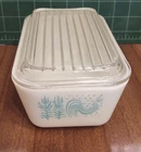 Vintage 50's Pyrex Amish Butterprint refrigerator dish 1.5 pint NM Nice! L@@K!!