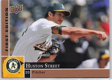 2008 Upper Deck - Team Checklist Huston Street #753, NM