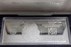 The Washington Mint 1998 $100 Silver Bar .999 Fine Bullion Bill Design