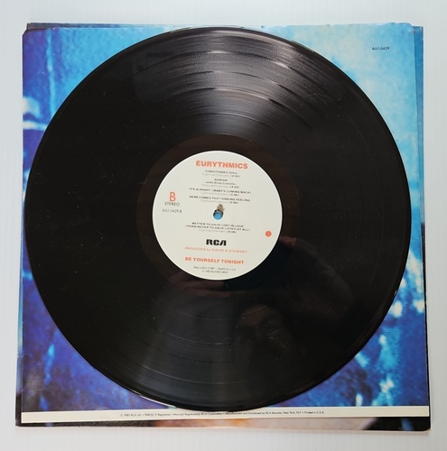 Eurythmics Be Yourself Tonight VINYL 1985 LP 80s Synth Lennox Stewart TESTED EX - Picture 7 of 11