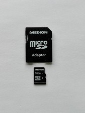 Medion 16GB MicroSDHC card with Adapter