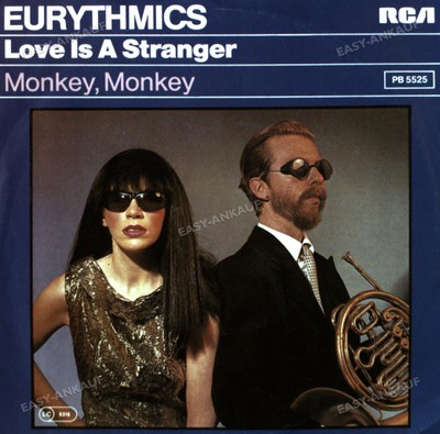 Eurythmics - Love Is A Stranger 7in (VG/VG) .