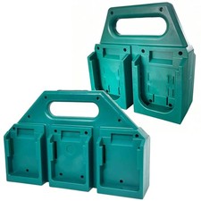 18V Battery Carrying Rack with Handle for BL1830 BL1840 4 Slot 6 Slot Storage