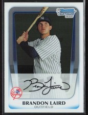 2011 Bowman Chrome #BCP214 Brandon Laird Prospects