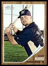2011 Topps Heritage Casey McGehee Milwaukee Brewers #382