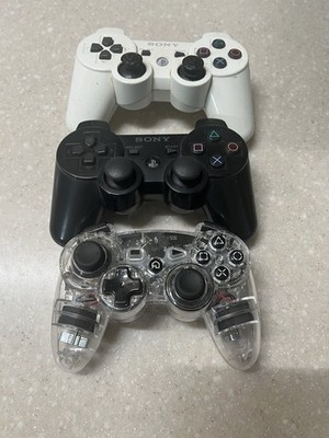 Lot Of 3 PS3 Controllers Untested 