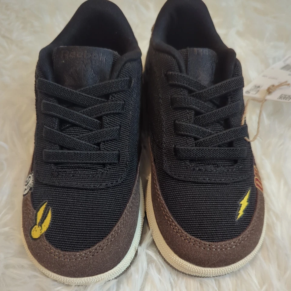 Harry Potter Club C Zapatilla Unisex Niño Talla 6.5 Zapatos Negros Foto 2 de 4