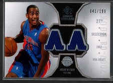 2007-08 SP Rookie Threads Arron Afflalo #RT-AA Rookie Threads Parallel #/199