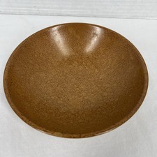 Bolta Cereal Salad Bowl Brown Melamine #258-2 Made In USA 6" Dia.