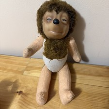 Steiff Mecki Hedgehog Plush Vintage 1950's. Jointed