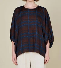 Grade & Gather Loose Sleeves Blouse Size S/M