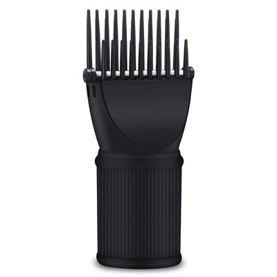 Blow Dryer Comb Attachment, Black Brush for 1.57-1.97'' Nozzle, Hair Styling Tool