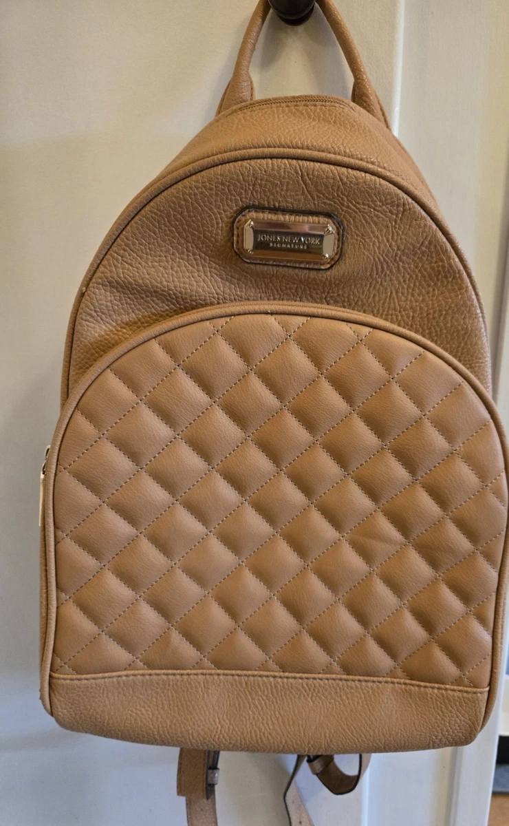 Jones New York Faux Leather Exterior Backpack Bags  display picture 2