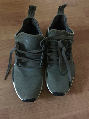 Adidas NMD R1 BA7249 Trace Cargo Boost Sneakers Mens Size 8 1/2  