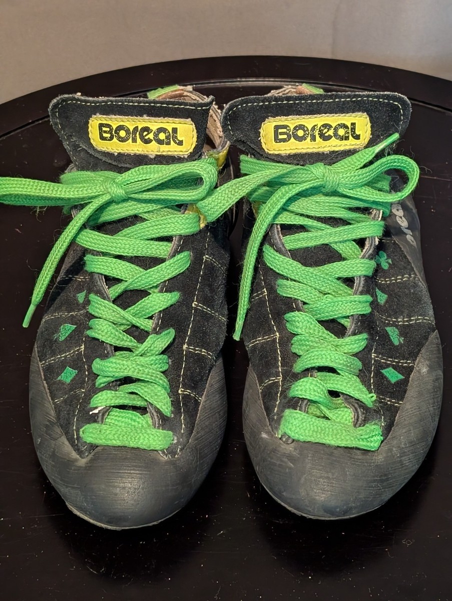 Boreal Rock Climbing Shoe Mens US 7 Aces Lucky Charms Irish  display picture 3