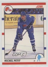 1990-91 Score Bilingual Michel Petit #187 0f6