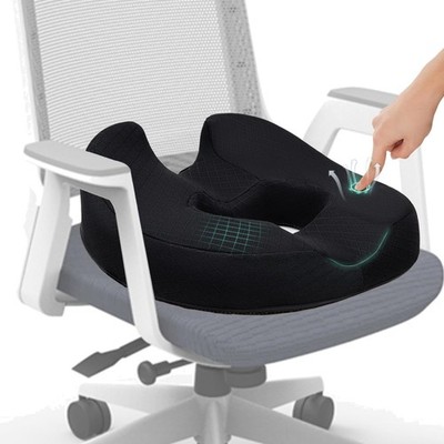 Sitzkissen orthopädisch Sitzring Hämorrhoiden Steißbein Donut Memory Foam