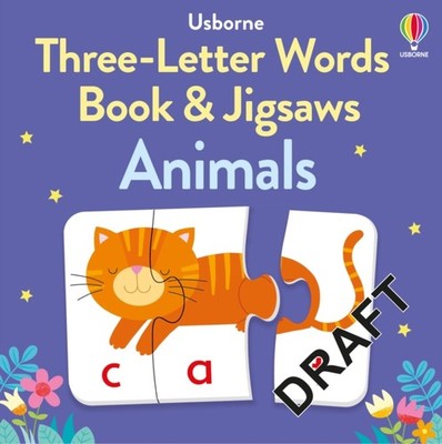 FIRST WORD JIGSAW BOOK ANIMALS by NOLAN, KATE Hardback Self Help Business
