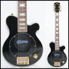 Pignose PGG-259 BK Mini Guitar with Built-in Amplifier, Good Condion