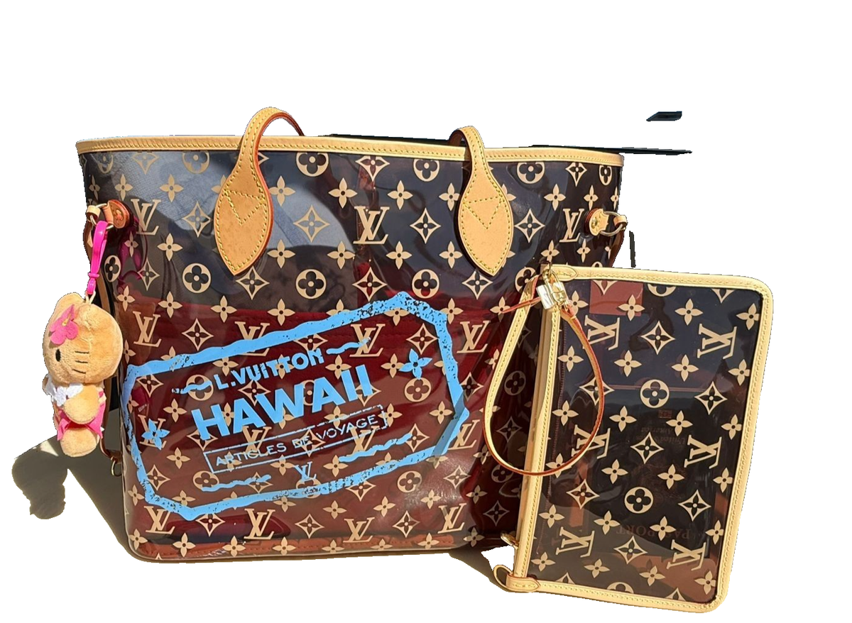 Louis Vuitton Hawaii Neverfull GM PVC Monogram w Pochette Towel
