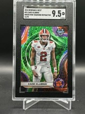 2024 Bowman U Best Cade Klubnik #93 Green Mini-Diamond Refractor /99 SGC 9.5