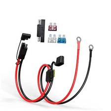 SAE to O Ring Terminal Harness, 12AWG Battery Cable with 2FT SAE to O Terminal