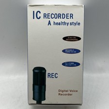IC Professional Digital Voice Recorder A Healthy Style Black Professional 8GB