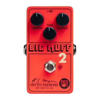 Electro Harmonix Nano Big Muff Pi 2 Fuzz Effektpedal für Gitarre